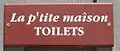 Toilettes publiques à Jersey.