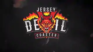 Logo de Jersey Devil Coaster à Six Flags Great Adventure