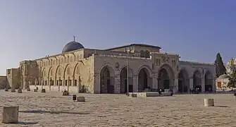 La mosquée al-Aqsa à Jérusalem.