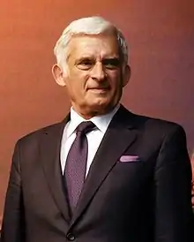 Jerzy Buzek, président du Parlement européen, du 14 juillet 2009 au 17 janvier 2012.
