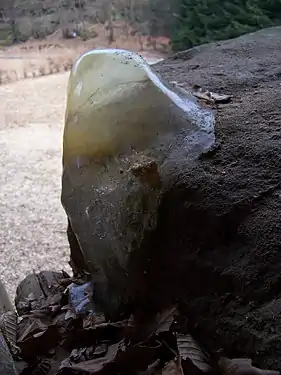 Stalagmite de glace