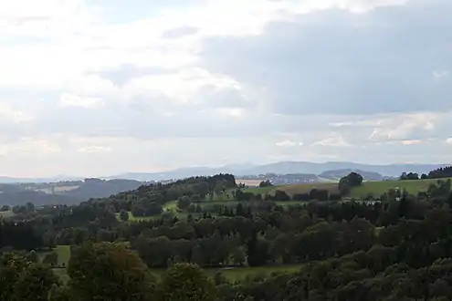 Jestřabí dans les monts des Géants.