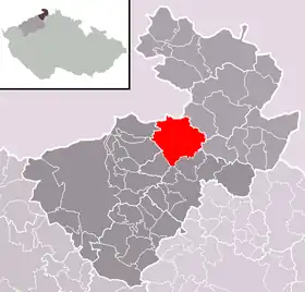 Localisation de Jetřichovice