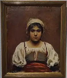 Jeune campagnarde (1887), musée d'Art et d'Histoire de Toul.