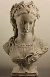 Jeune fille (1896), plâtre, musée des beaux-arts de Lyon.