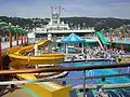 Vue de la piscine du Norwegian Jewel