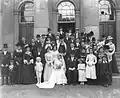 Mariage juif au palais de justice de Waterford (Irlande), (1901)