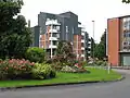 Des vélos sur la place de Valmy à Villeneuve-d'Ascq.