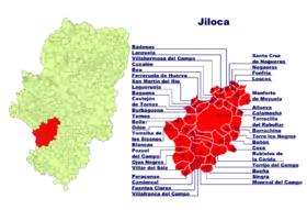 Localisation de Jiloca