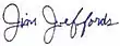 Signature de Jim Jeffords
