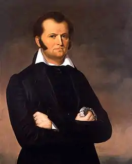Portrait de Jim Bowie, v. 1831-1834