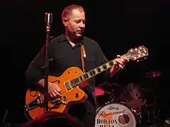 Jim Heat du groupe Reverend Horton Heat.