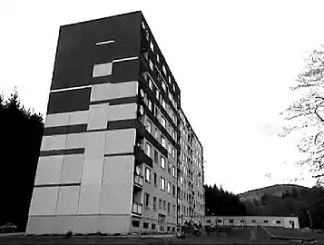 Logements des ouvriers de la papeterie.