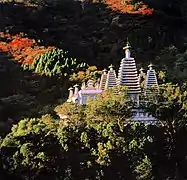 Temple des cinq pagodes de Biyun
