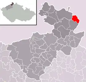 Localisation de Jiříkov