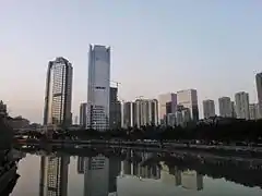 Rivière Jin, hôtel Shangri-la de Chengdu.