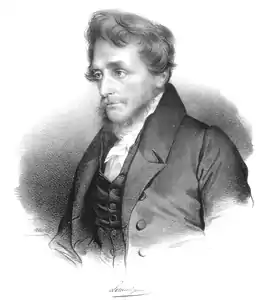 Joachim Lelewel, (1786-1861) professeur d'histoire.