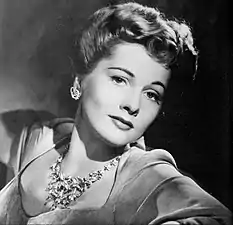 Portrait de Joan Fontaine.