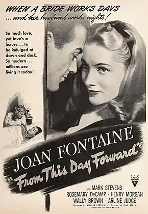 Description de l'image Joan Fontaine in 'From This Day Forward', 1946.jpg.