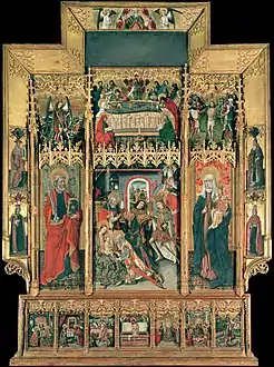 Retable de l'épiphanieMNAC