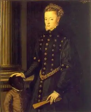 Jeanne d'Autriche, 1551Bruxelles