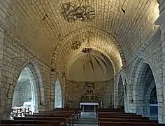 Nef de l'église Notre-Dame de l'Annonciation.