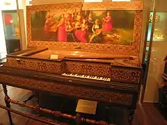 Instrument unissant clavecin et virginal, J. Ruckers, Anvers 1619 (M.I.M., Bruxelles)