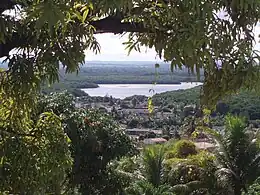 Vue sur le rio Sanhauá depuis le couvent São Francisco dans le centre historique.