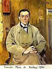 Portrait de Ramón Pérez de Ayala (1920), Hispanic Society of America, New York