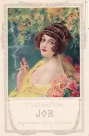Paul Jean Gervais, carte postale, 1912