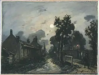 Une rue à Delft, le soir, 1868Petit Palais, Paris