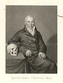 Portrait de Johann Christian Reil