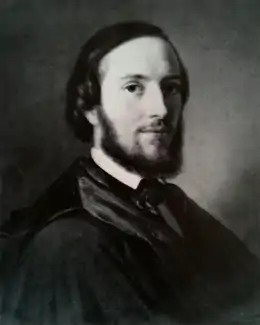 Portrait présumé de Friedrich Voltz, œuvre non sourcée.