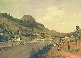 Vista da Cidade de Sapucaia (1886)