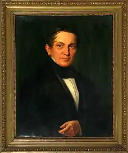 Portrait de Johann Gottfried Stallbaum, 1854