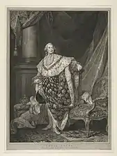 Portrait de Louis XVI (1790) d'après Duplessis.