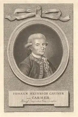 Johann Heinrich Casimir Comte von Carmer