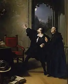 La mort de Manfred (1825),Vienne, Belvédère