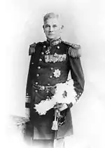 Johannes Osten en uniforme de vice-amiral