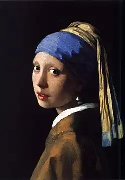 La Jeune Fille à la perle (1665), de Johannes Vermeer.