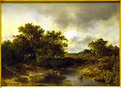 J.W. Bilders: Wolfhezen Heath, c. 1860-75; oil on canvas - collection Teylers Museum.