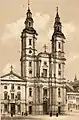 L’église Saint-Jean-Baptiste à Legnica : la lithographie de Robert Geissler d’environ 1866-1893
