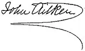 signature de John Aitken