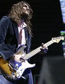 John Frusciante en concert.