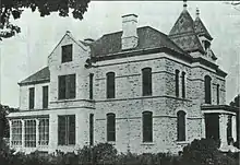 Vue de la résidence de John Green vers 1900
