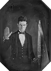 Portrait de l'abolitionniste John Brown.