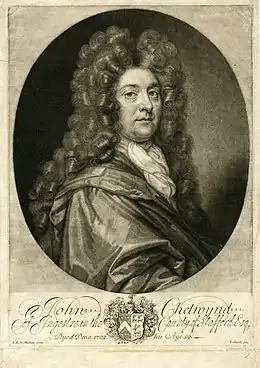 John Chetwynd (jan. 1701-nov. 1701)