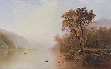 Le Lac George, 1860, Musée Thyssen-Bornemisza, Madrid