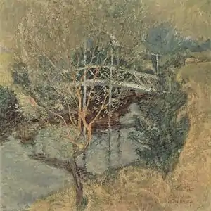 John Henry Twachtman, The White Bridge, vers 1895, Minneapolis Institute of Arts.