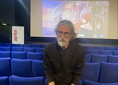 John Howe à Strasbourg lors de la projection du film " Aux sources de la fantaisy", 2022